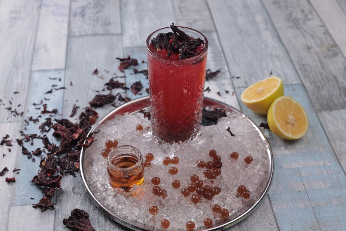 Hibiscus Caramel Refresher