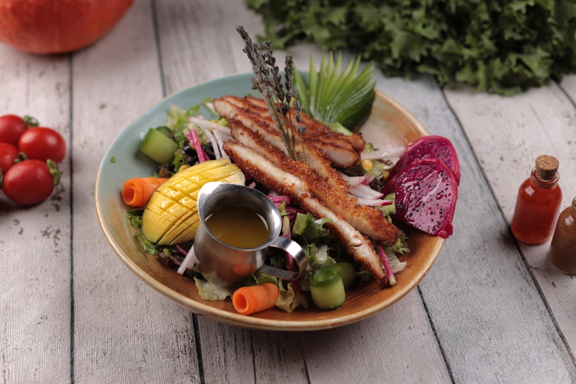 Çıtır Tavuk Salata